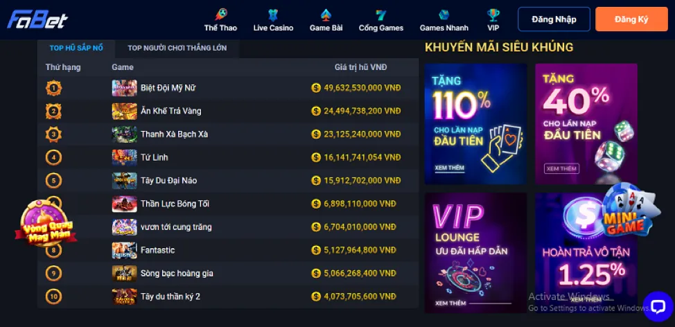 Game nổ hũ 79kig